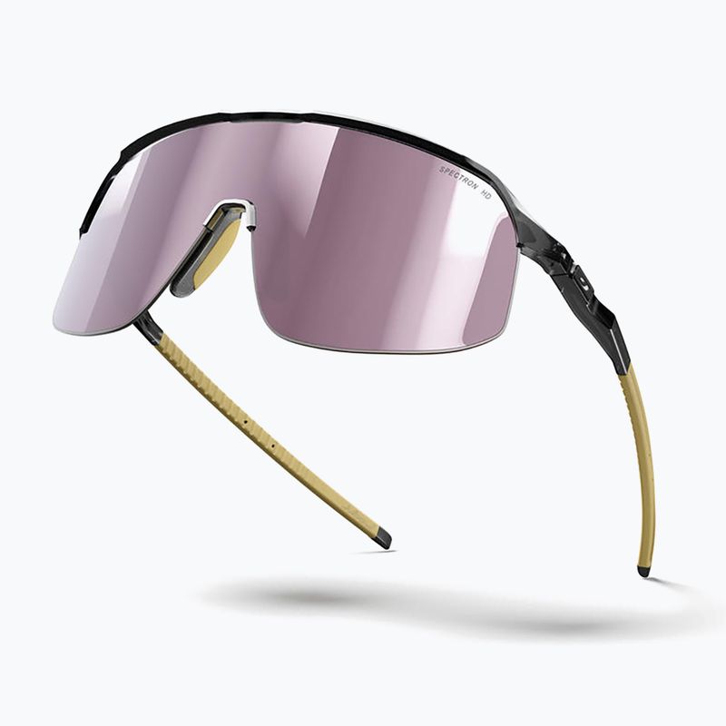 Sunglasses Julbo Density Spectron HD shiny translucent black/light brown 5