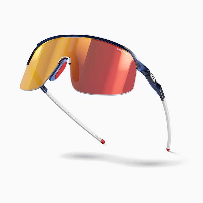 Sunglasses Julbo Density Spectron shiny translucent dark blue/white/red 5