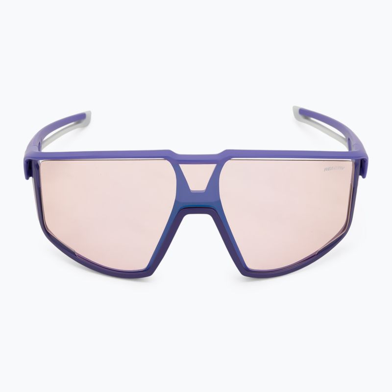 Sunglasses Julbo Fury Reactiv High Contrast matt purple/gray/green 3