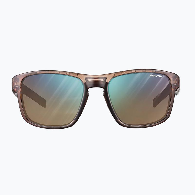 Sunglasses Julbo Shield M Reactiv shiny translu brown/matt brown 3
