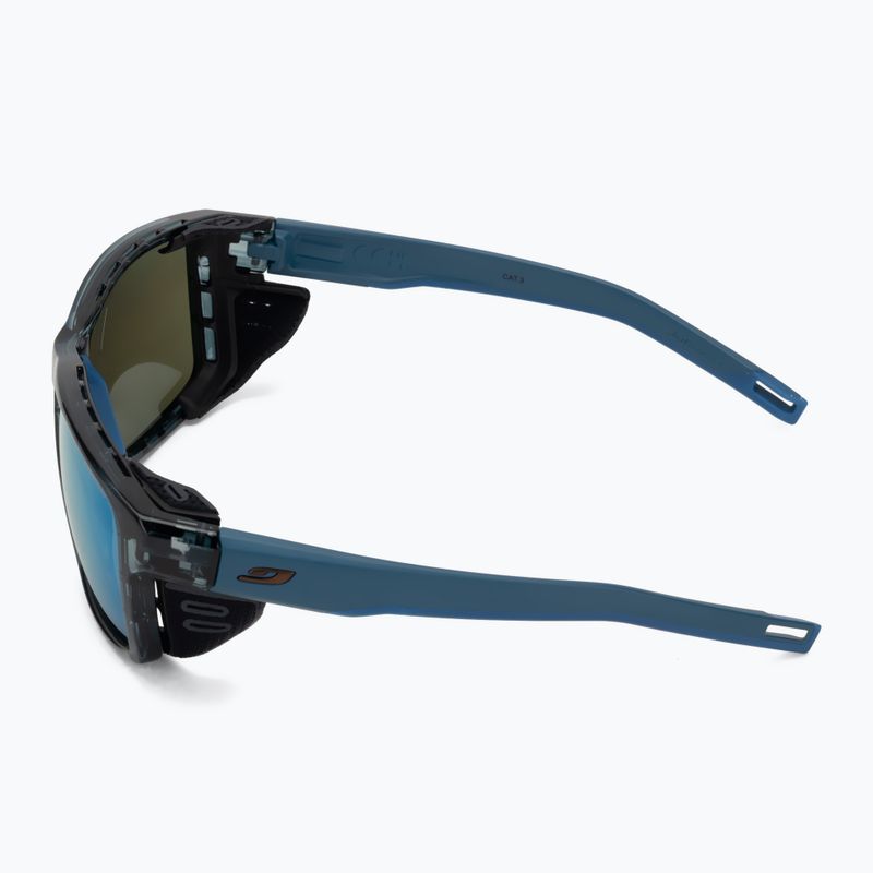 Sunglasses Julbo Shield Polar HD shiny translu blue/blue 5