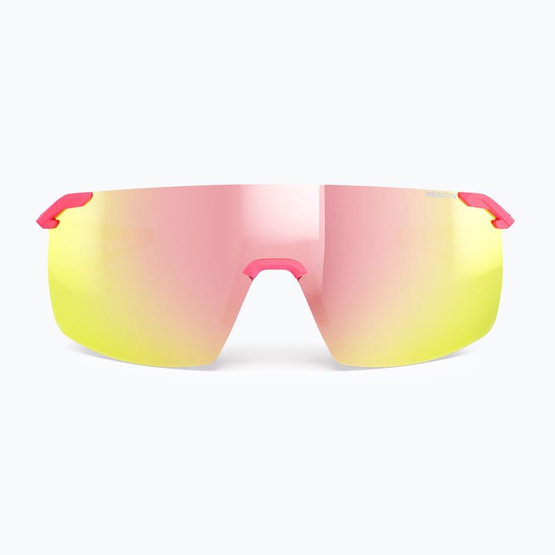 Sunglasses Julbo Faster M Reactiv LAGP matt fluo pink 2