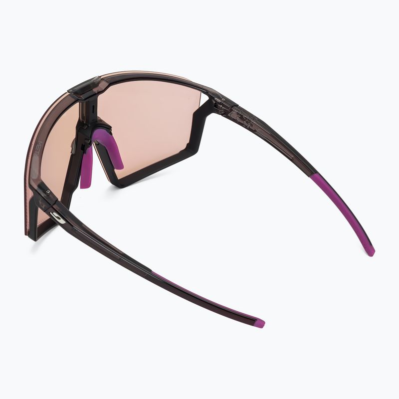 Sunglasses Julbo Edge Reactiv High Contrast shiny translu black/purple 3