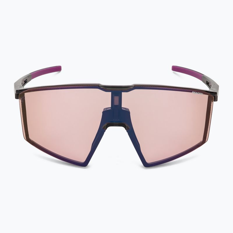 Sunglasses Julbo Edge Reactiv High Contrast shiny translu black/purple 4