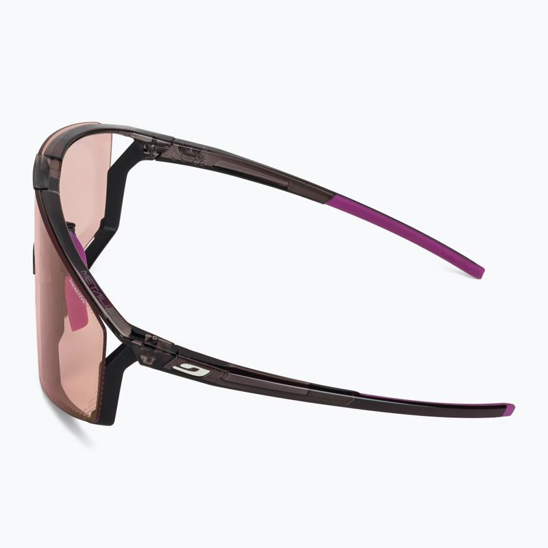 Sunglasses Julbo Edge Reactiv High Contrast shiny translu black/purple 5