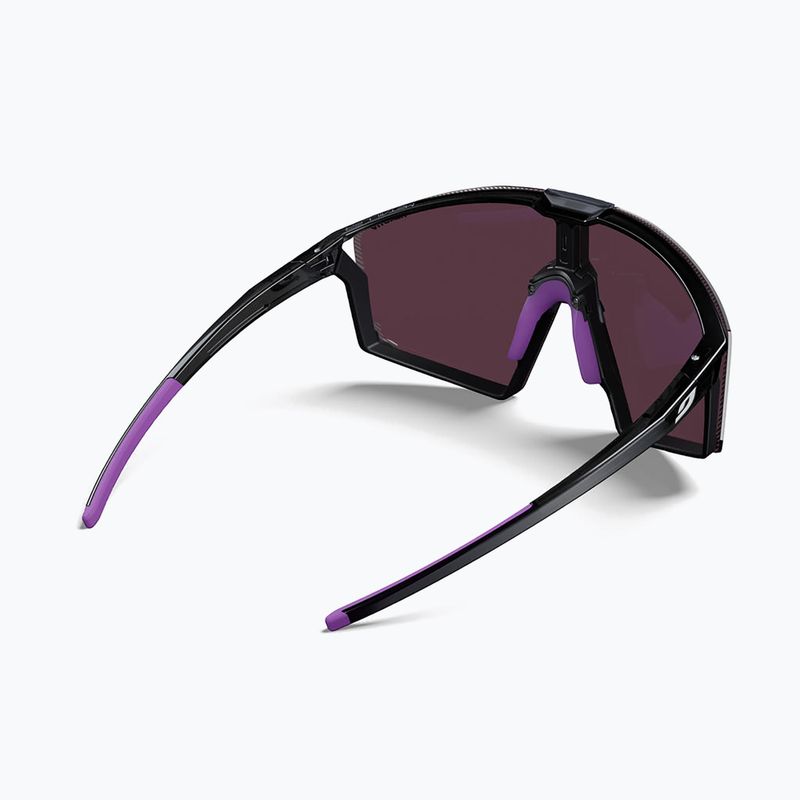 Sunglasses Julbo Edge Reactiv High Contrast shiny translu black/purple 5