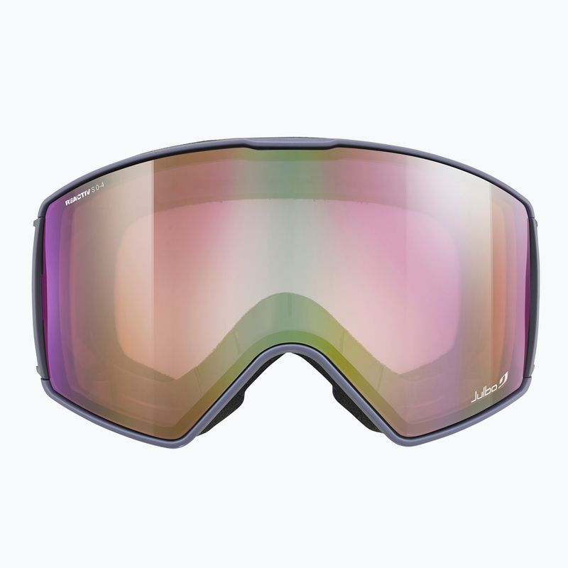 Ski goggles Julbo Launcher Reactiv High Contrast dark blue/flash purple 4