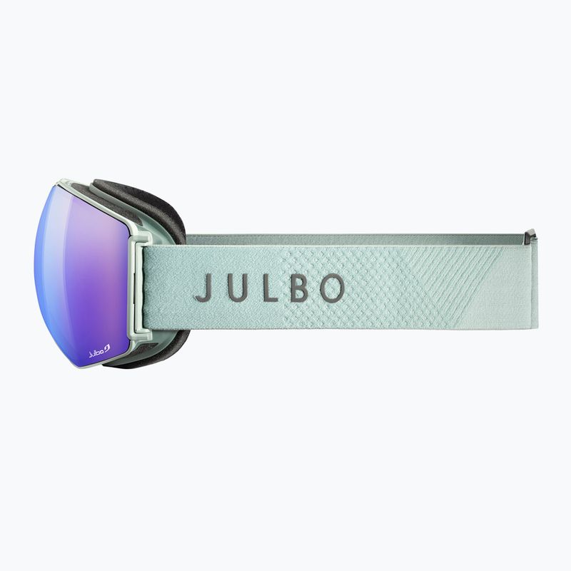 Ski goggles Julbo Lightyear Reactiv High Contrast S1-S3 light gray/flash blue 5