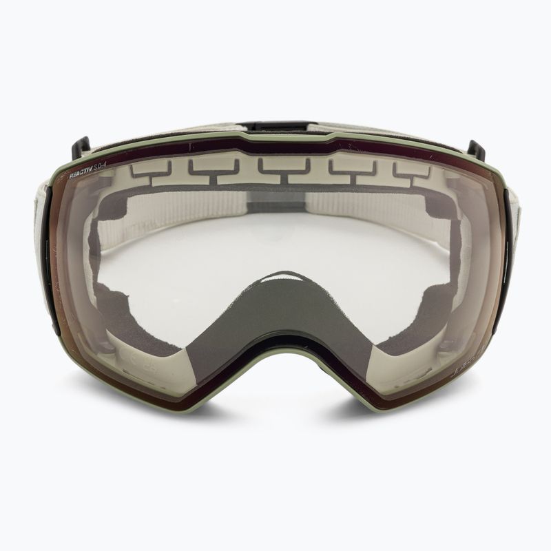 Ski goggles Julbo Lightyear OTG Reactiv High Contrast green/beige/flash purple 2
