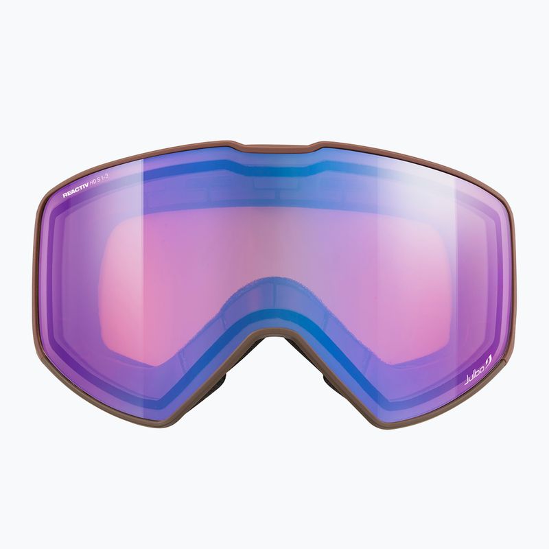 Ski goggles Julbo Cyrius X Reactive Glare Control brown/flash blue 3