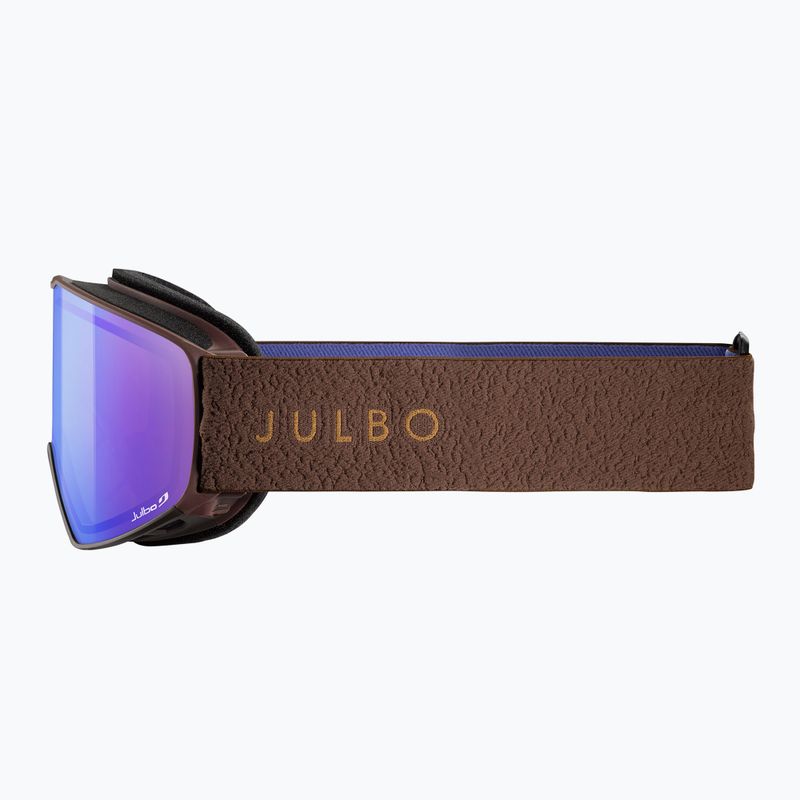 Ski goggles Julbo Cyrius X Reactive Glare Control brown/flash blue 4