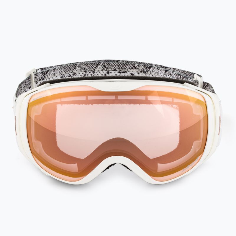 Women's ski goggles Julbo Luna Reactiv High Contrast white/flash pink 2