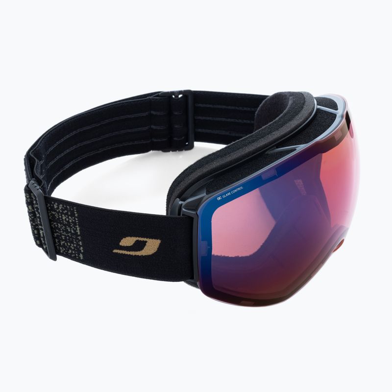 Julbo Spacelab black/green glare control/flash blue ski goggles J76091140