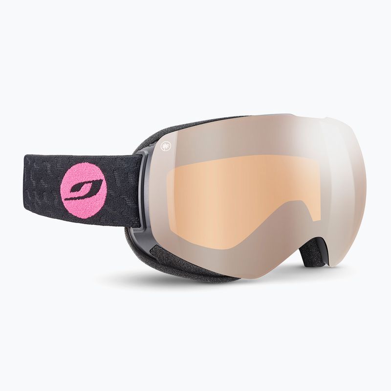 Julbo Moonlight black/pink/goldange/flash silver ski goggles