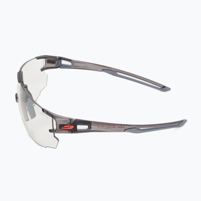 Julbo Aerospeed Reactiv Performance translucent black/gray cycling glasses J5024020 4