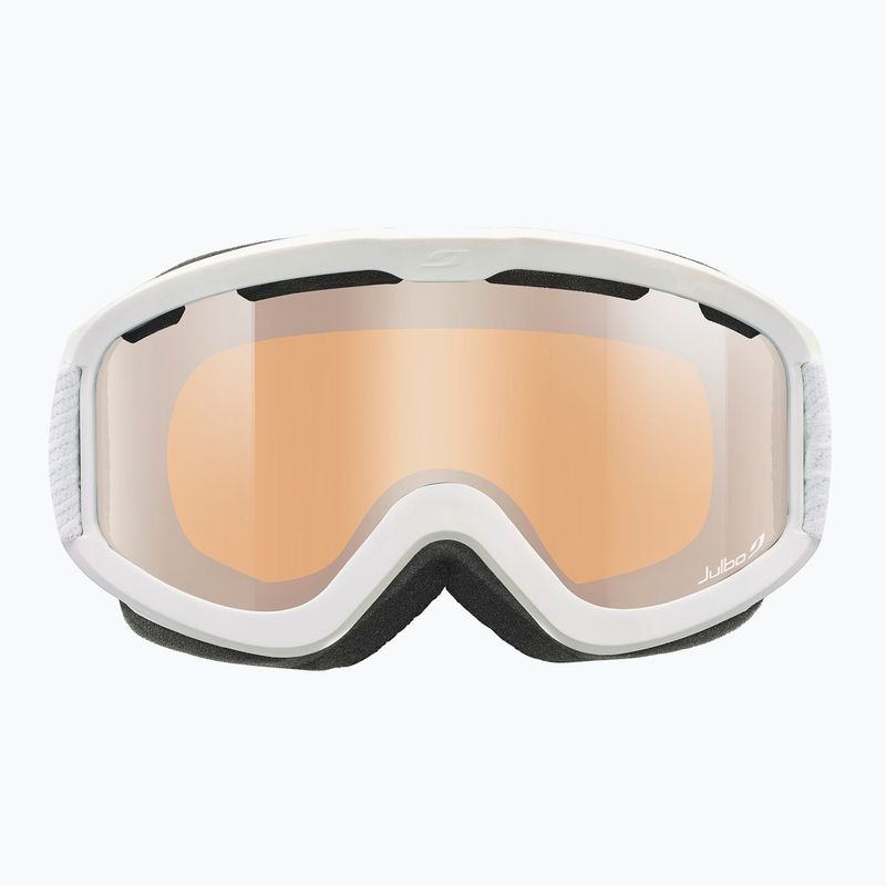 Julbo June white/gold/flash silver ski goggles 2