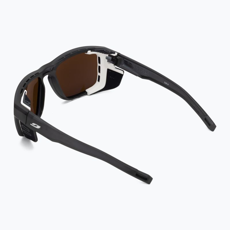 Julbo Shield M Spectron translucent black/white sunglasses 2