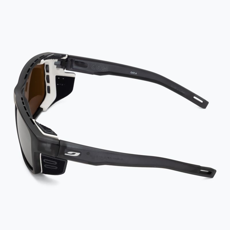 Julbo Shield M Spectron translucent black/white sunglasses 4