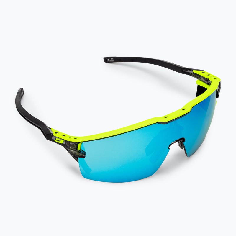 Julbo Ultimate Cover Polar 4 Hd cycling glasses black/yellow fluo/capsule ocean master 2