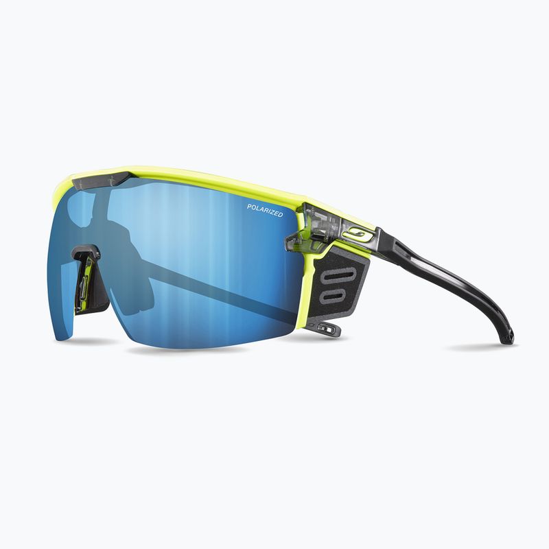 Julbo Ultimate Cover Polar 4 Hd cycling glasses black/yellow fluo/capsule ocean master 8