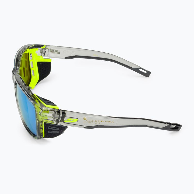 Julbo Shield M Polar 4 Hd black/yellow fluo/capsule ocean master cycling glasses 5