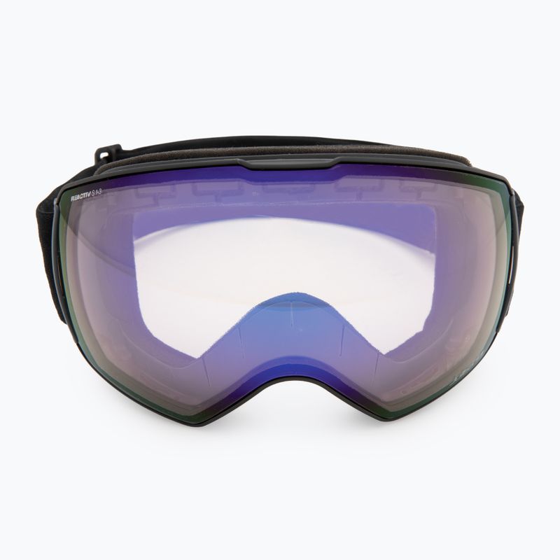Julbo Lightyear Reactiv High Contrast ski goggles black/ gray/ flash blue 2