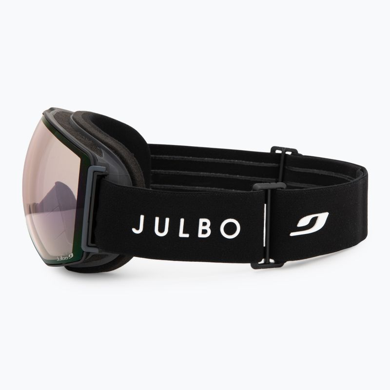 Julbo Lightyear Reactiv High Contrast ski goggles black/ gray/ flash blue 4