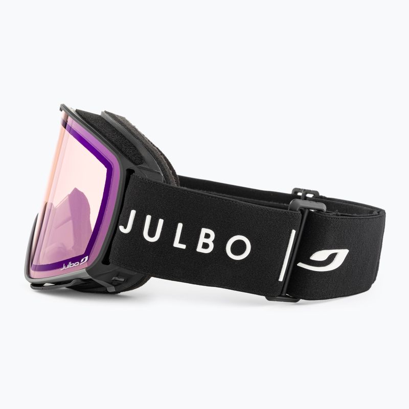 Julbo Quickshift Reactiv High Contrast black/grey/flash blue ski goggles 4