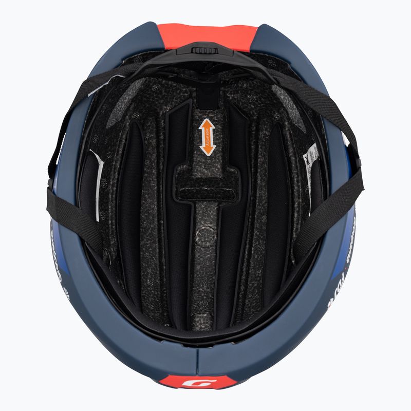 Julbo Sprint Groupama-FDJ dark blue/red/white bike helmet 2