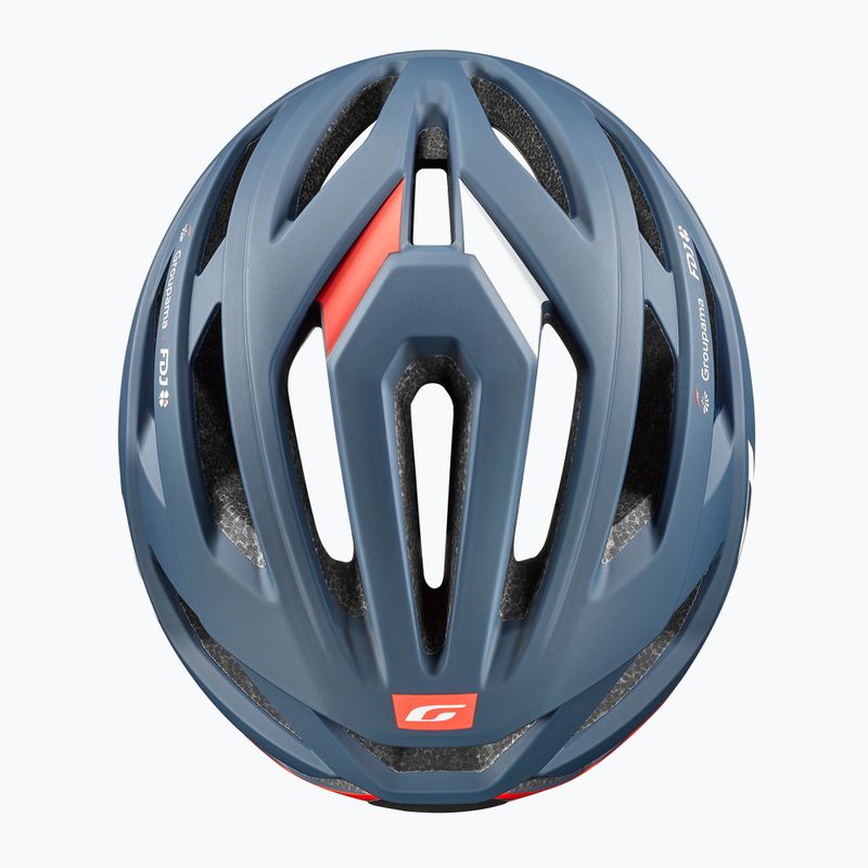 Julbo Fast Lane Groupama-FDJ dark blue/red/white bike helmet 5