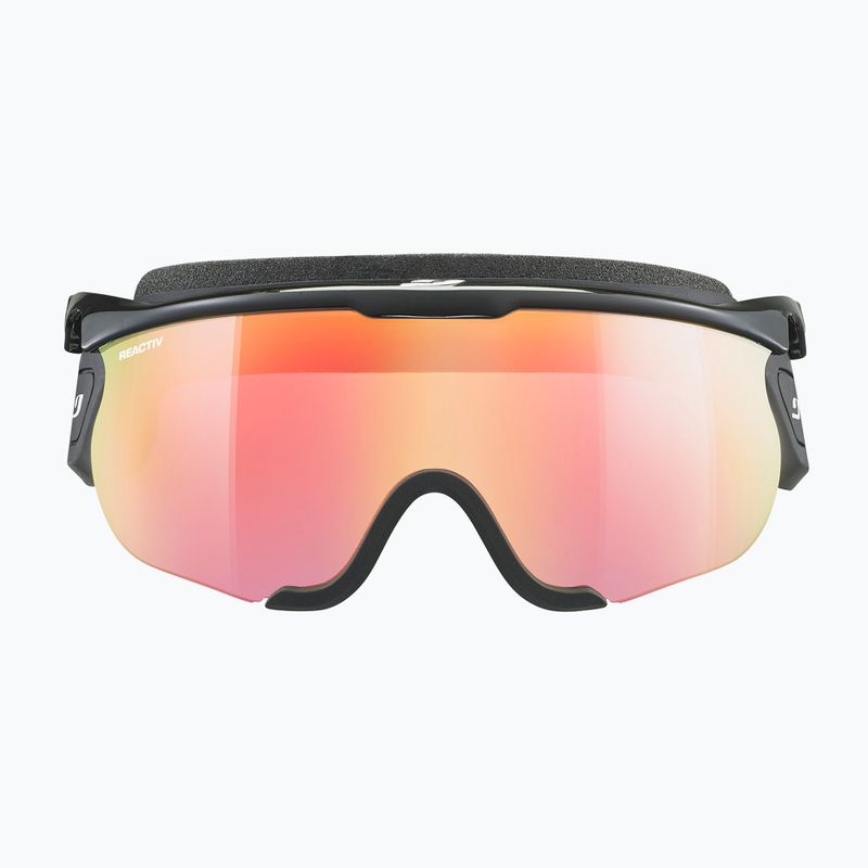 Julbo Sniper Evo M Reactiv High Contrast black/black flash red ski goggles 3