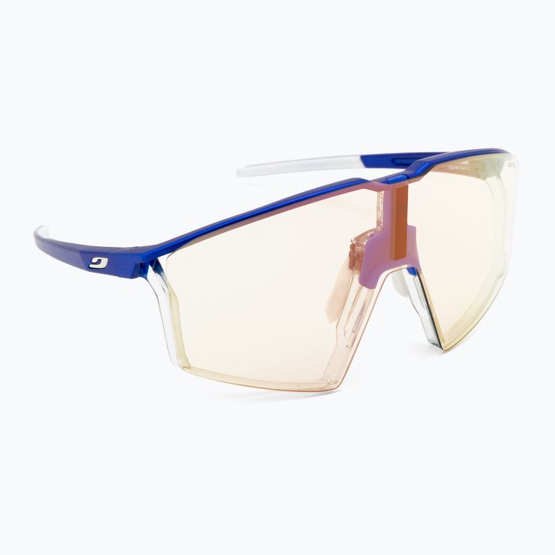 Julbo Edge Reactiv 1-3 Light Amplifier metallic blue/white/multilayer gold pink sunglasses