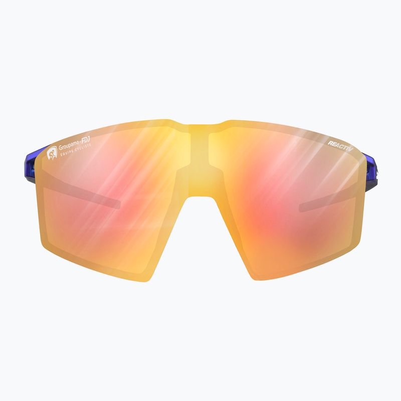 Julbo Edge Reactiv 1-3 Light Amplifier metallic blue/white/multilayer gold pink sunglasses 6