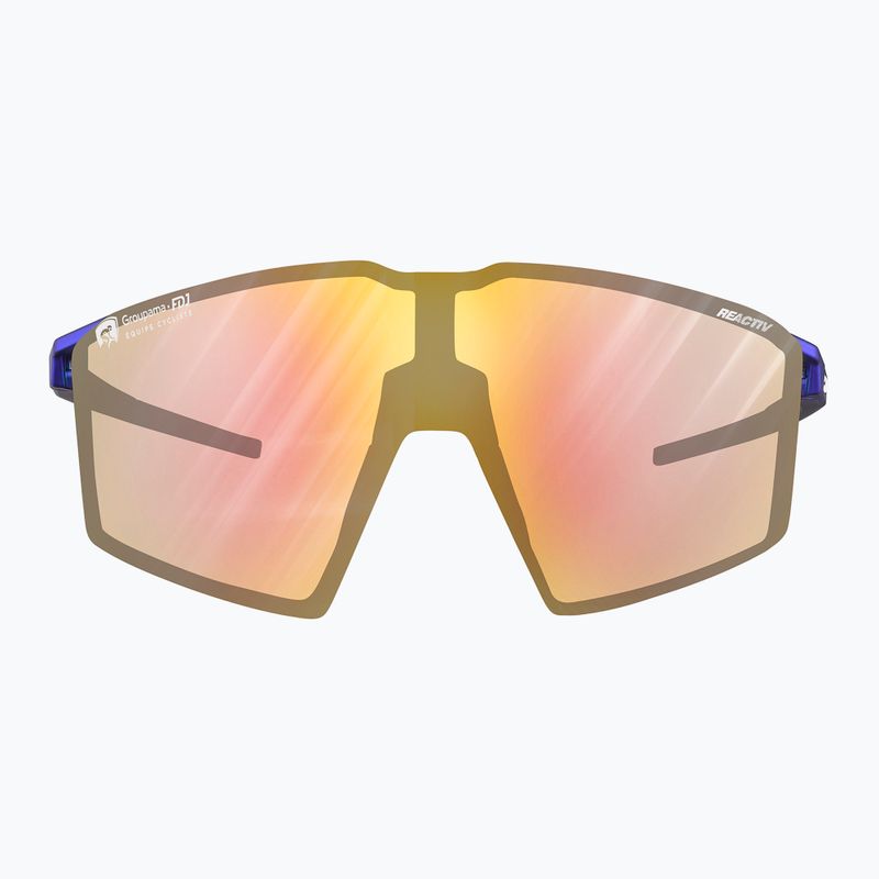 Julbo Edge Reactiv 1-3 Light Amplifier metallic blue/white/multilayer gold pink sunglasses 7