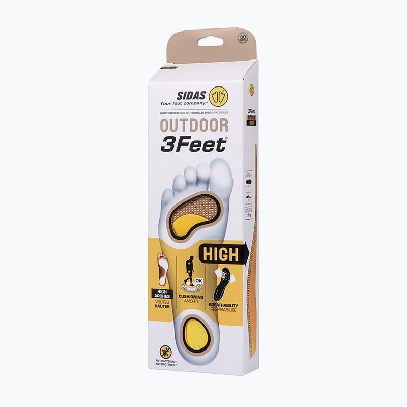SIDAS 3Feet Outdoor High shoe insoles 5