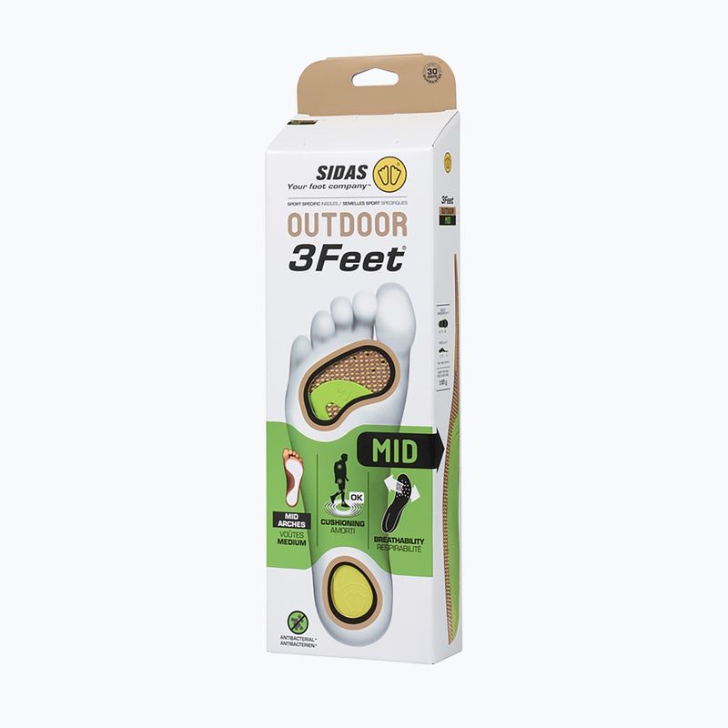 SIDAS 3Feet Outdoor Mid shoe insoles 9