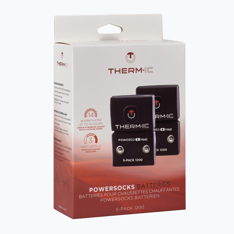 Batteries for socks Therm-ic S-Pack 1200 2 pcs. 3