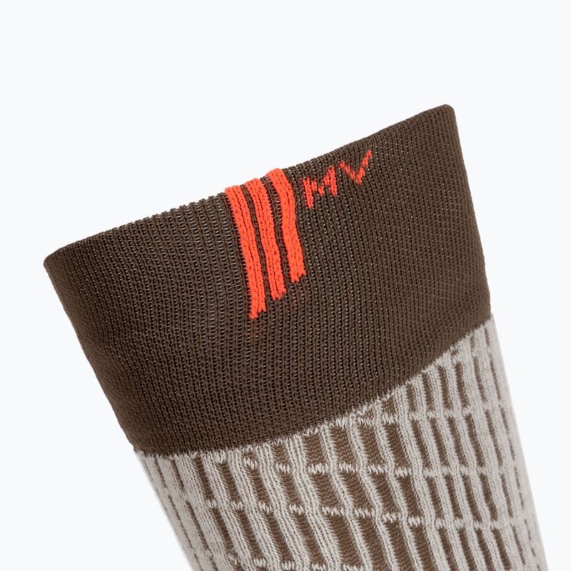 SIDAS Ski MERINO MV ski socks brown 952351 4