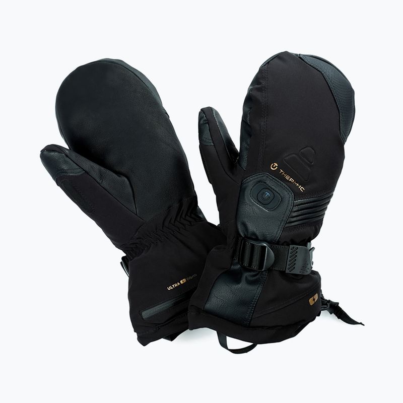 Men's Therm-ic Ultra Heat Boost Mittens black 8