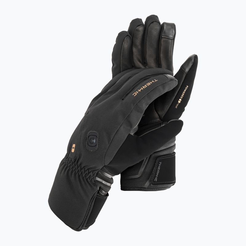 Therm-ic Powergloves Ultra Heat Boost Light black heated gloves