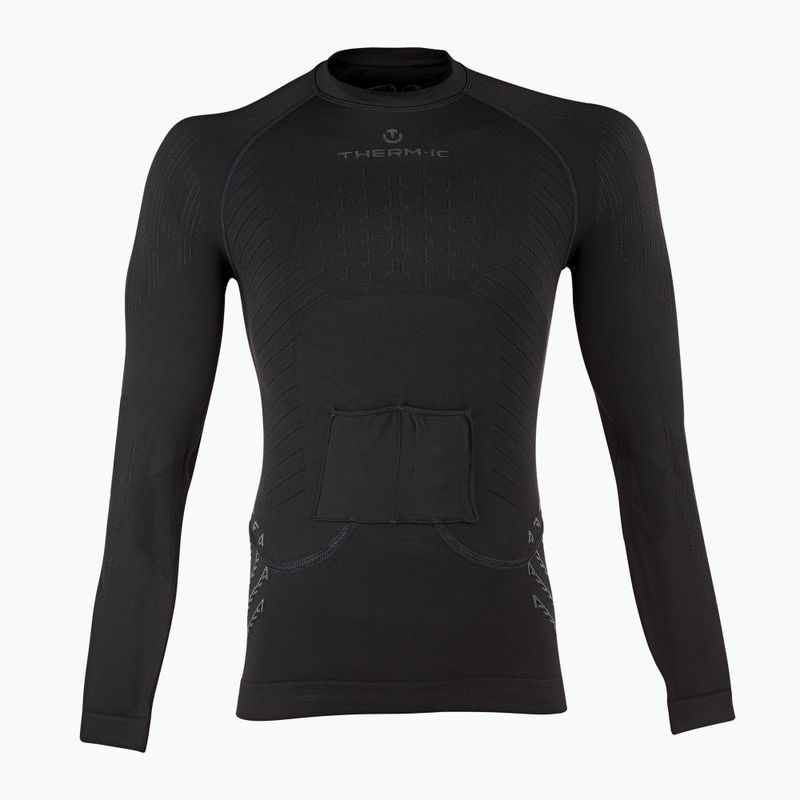 Heated sweatshirt Therm-ic Baselayer S.E.T. black