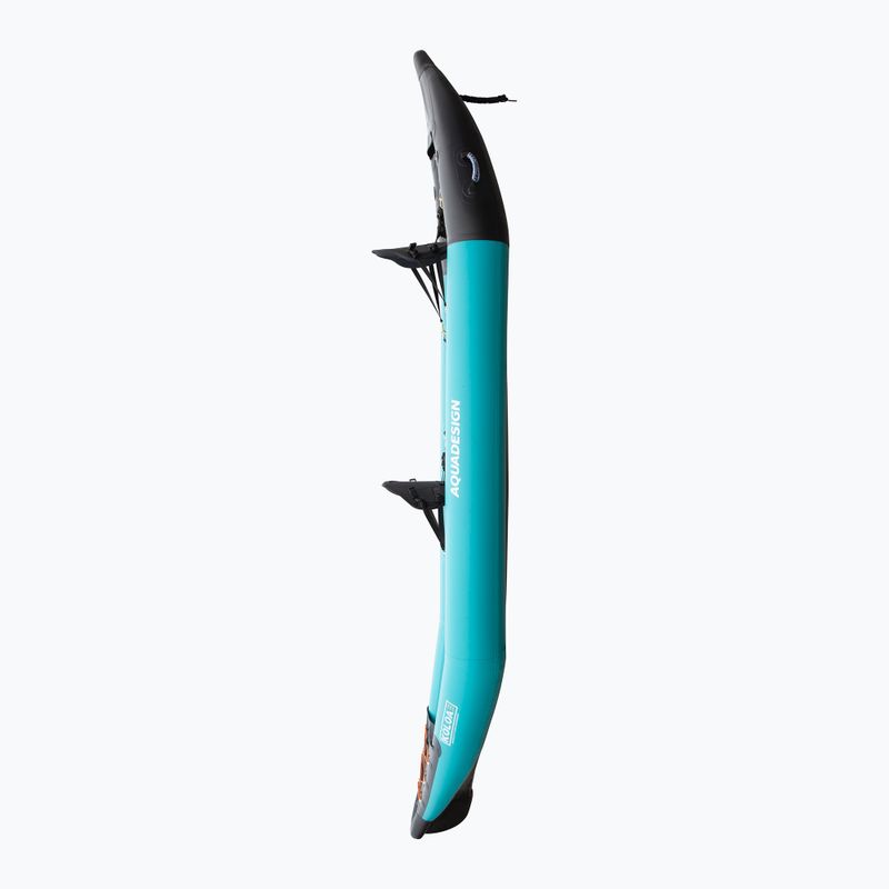 AQUADESIGN 2-person inflatable kayak Koloa 360 cm blue/black 5
