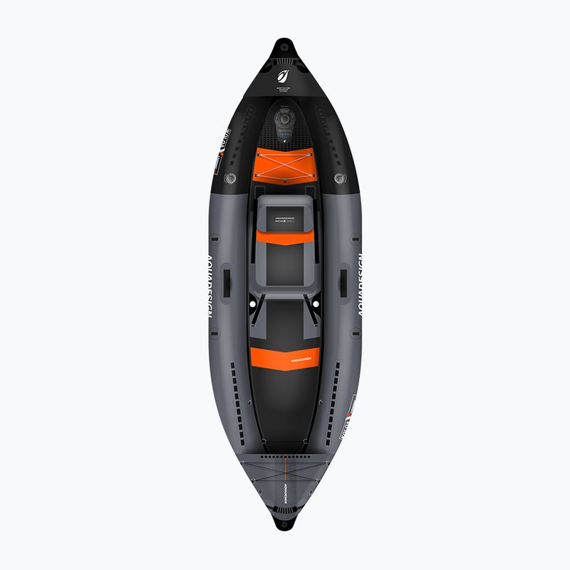 AQUADESIGN Koloa X'Perience 1 305 cm black/grey 1-person inflatable kayak 2