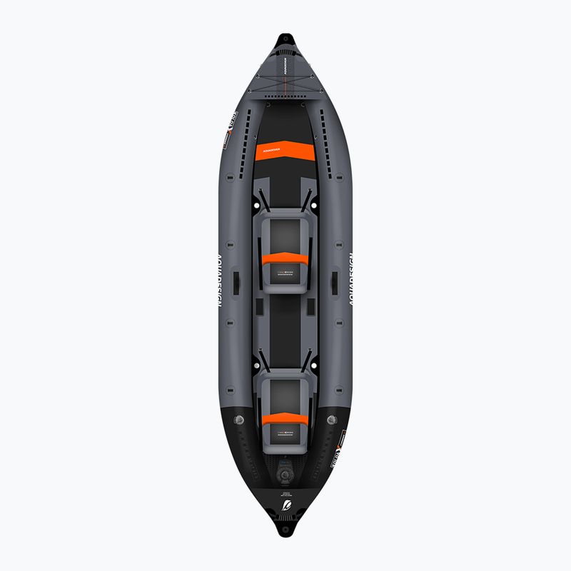 AQUADESIGN Koloa X´Perience 2 360 cm black/grey 2-person inflatable kayak 2