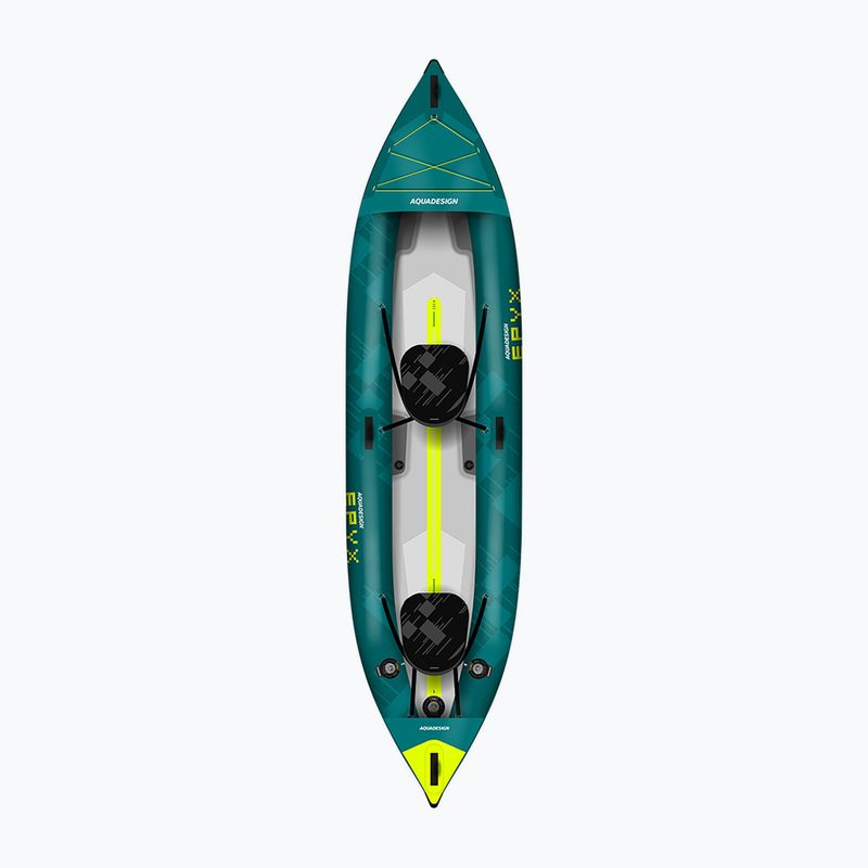 AQUADESIGN Epyx 380 cm blue 2-person inflatable kayak 2