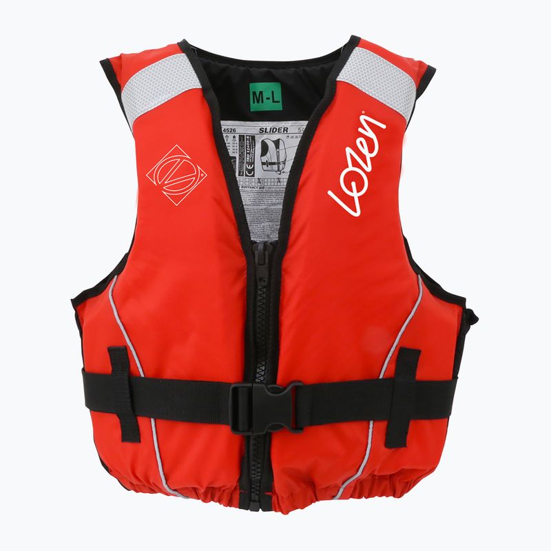Lozen Slider red belay waistcoat