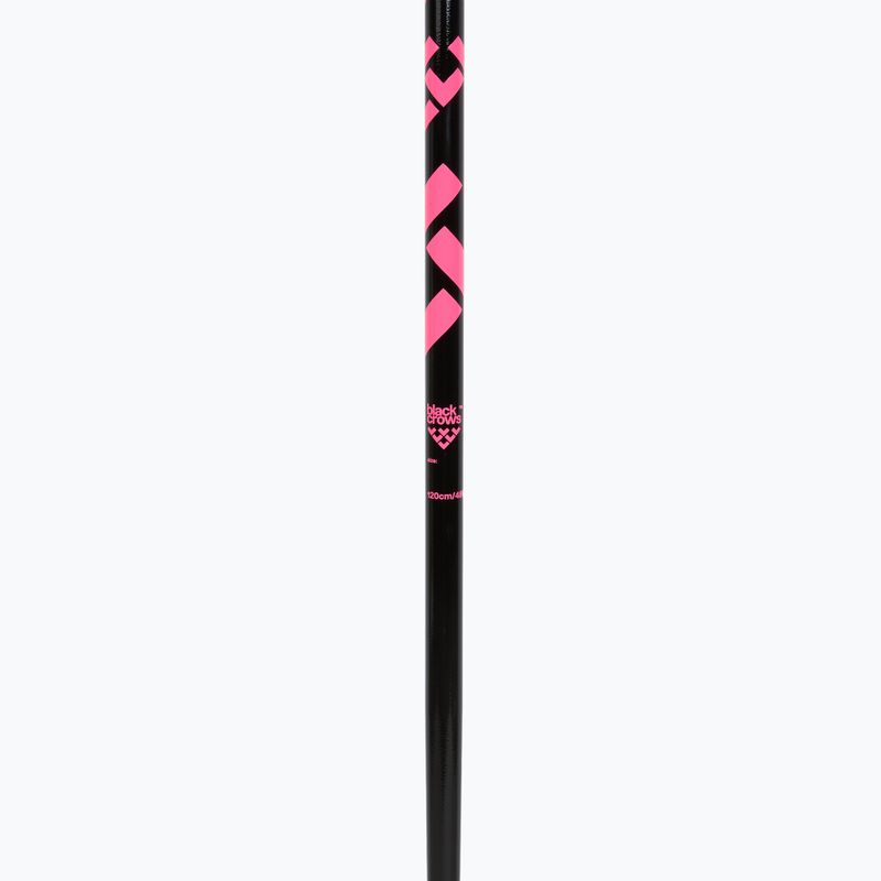 Ski poles Black Crows Oxus black/pink 4