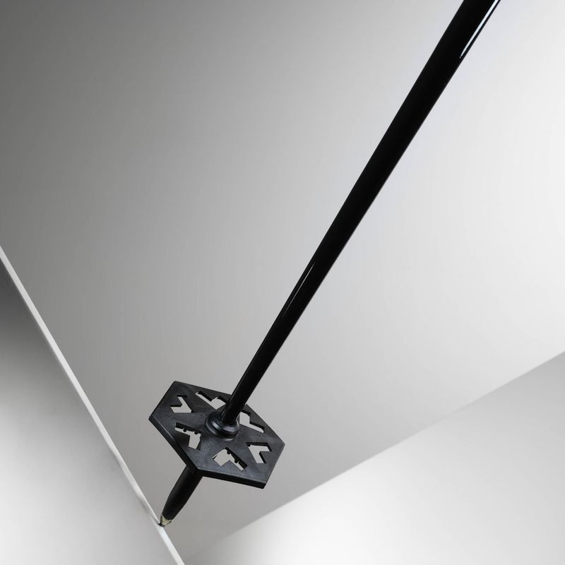 Ski poles Black Crows Oxus black/pink 9