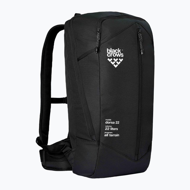 Ski backpack Black Crows Dorsa 22 l black/white
