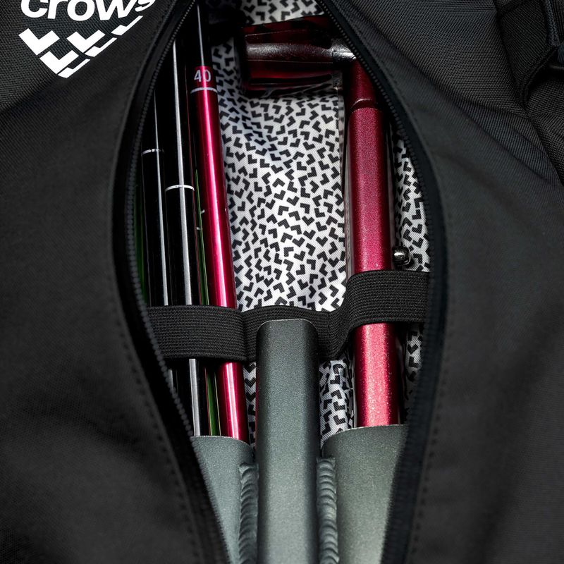 Ski backpack Black Crows Dorsa 22 l black/white 5